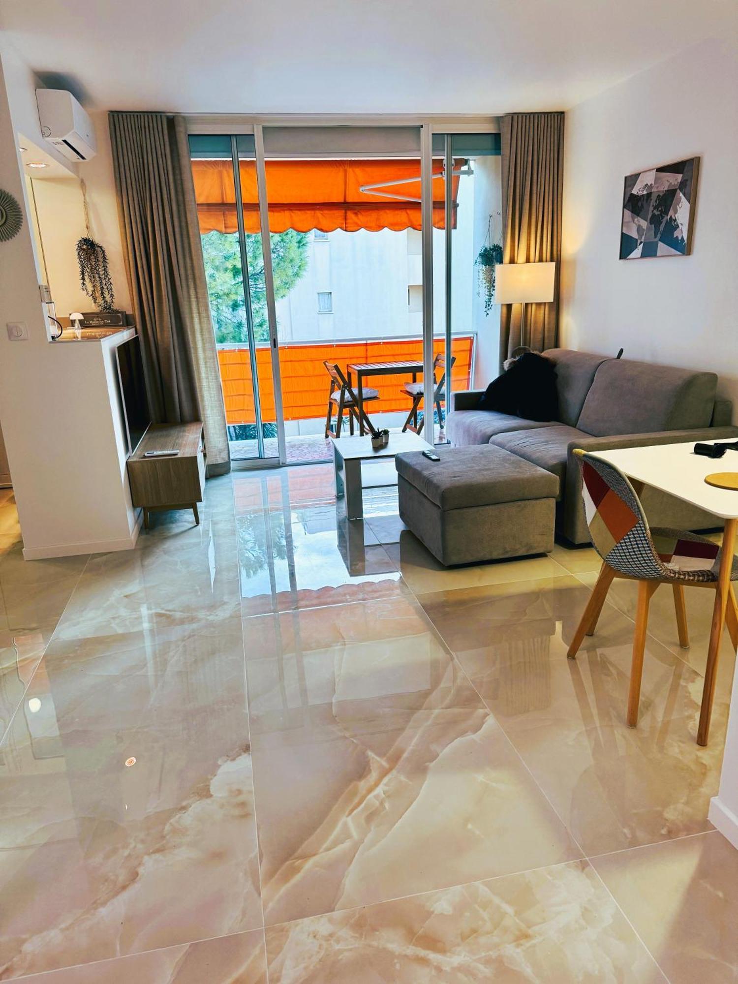 Studio Climatise 600M De La Plage Cagnes-sur-Mer Eksteriør bilde