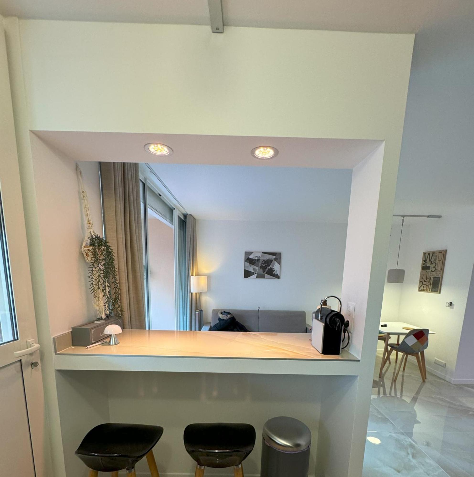 Studio Climatise 600M De La Plage Cagnes-sur-Mer Eksteriør bilde