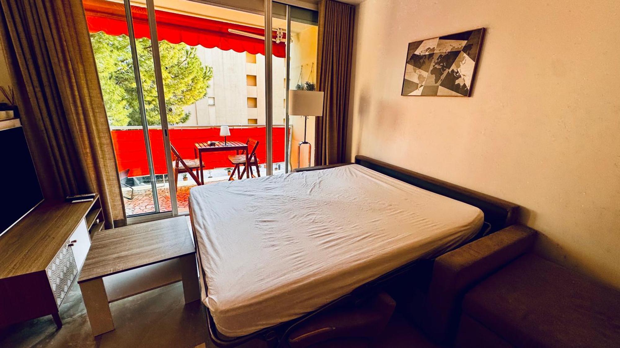 Studio Climatise 600M De La Plage Cagnes-sur-Mer Eksteriør bilde